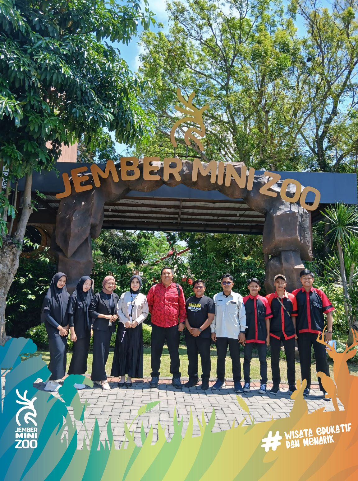 Jember Mini Zoo dan SMK Al Maliki Sukodono Lumajang Perkuat Sinergi Melalui Program Praktik Kerja Lapangan